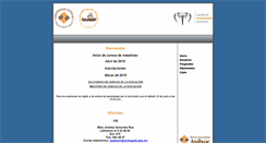 Desktop Screenshot of cie.anahuacmayab.mx