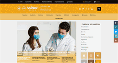 Desktop Screenshot of medicina.anahuacmayab.mx